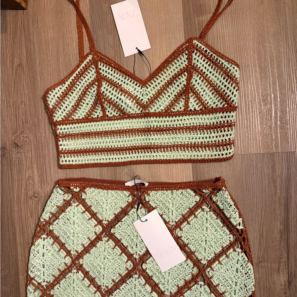 Elegant Geometric Patterned Two Piece Set NWT - image 6